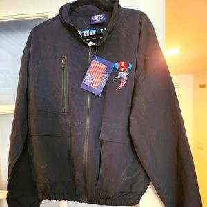 Vtg 90s Ski Pro Hawaiian Tropic Windbreaker Jacket